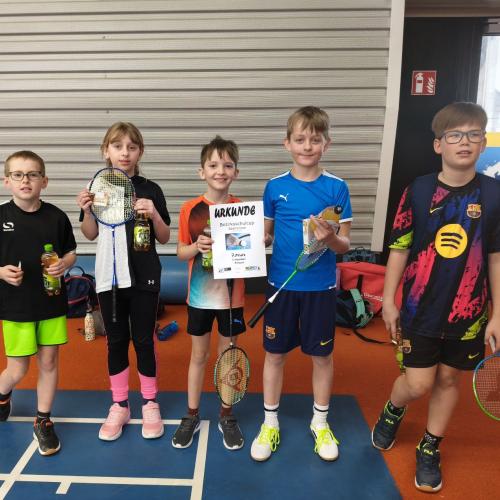 Gewinner - Mannschaft der 4a-Klasse