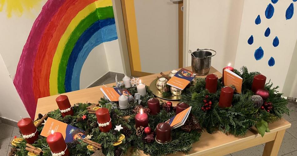 Adventkranzsegnung